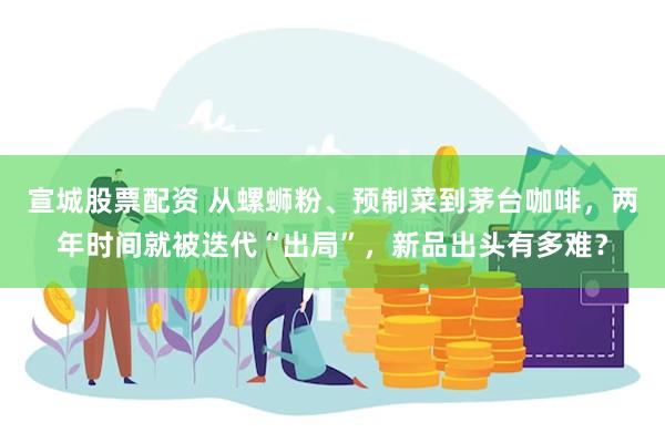 宣城股票配资 从螺蛳粉、预制菜到茅台咖啡，两年时间就被迭代“出局”，新品出头有多难？