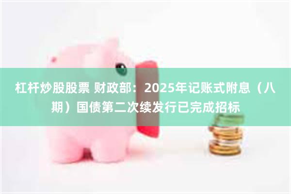 杠杆炒股股票 财政部：2025年记账式附息（八期）国债第二次续发行已完成招标